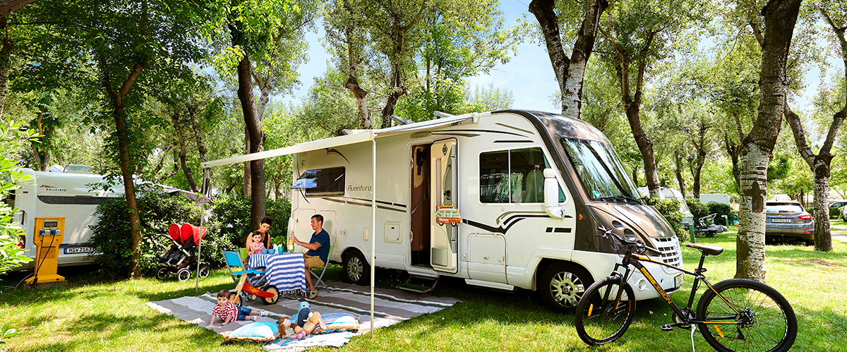 3000 Stellplätze inmitten des grünen