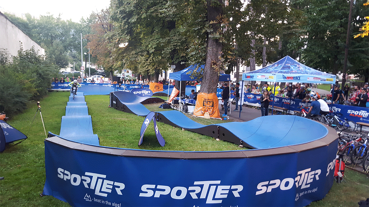 Marina Pumptrack, die neue Pumptrack Strecke in Cavallino Treporti