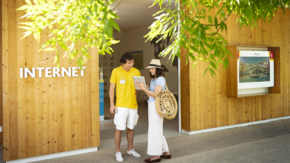 Unbegrenztes WLAN auf zusätzlichen Stellplätzen und Wohnunterkünften