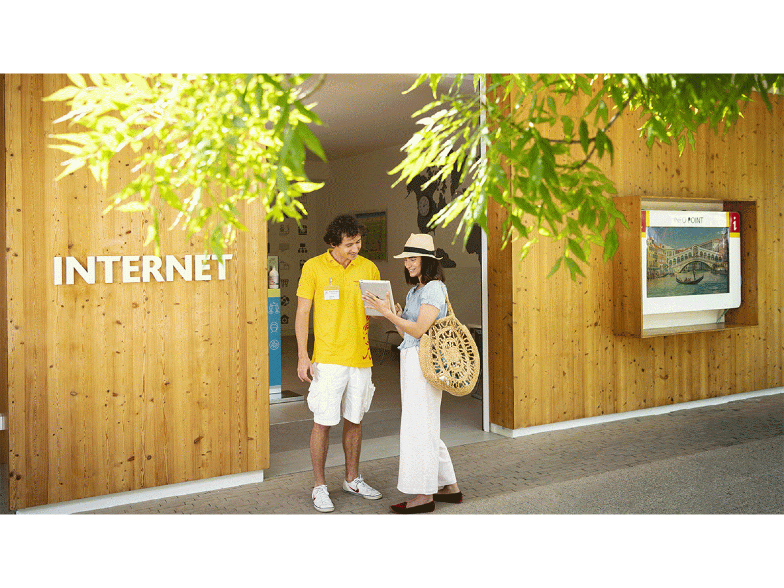 Unlimited Wi-Fi on more pitches and accommodation units