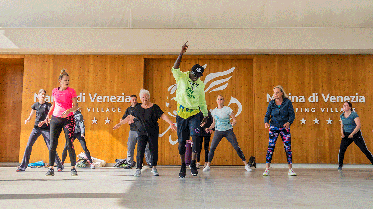 Fitness-Wochenende im Marina di Venezia