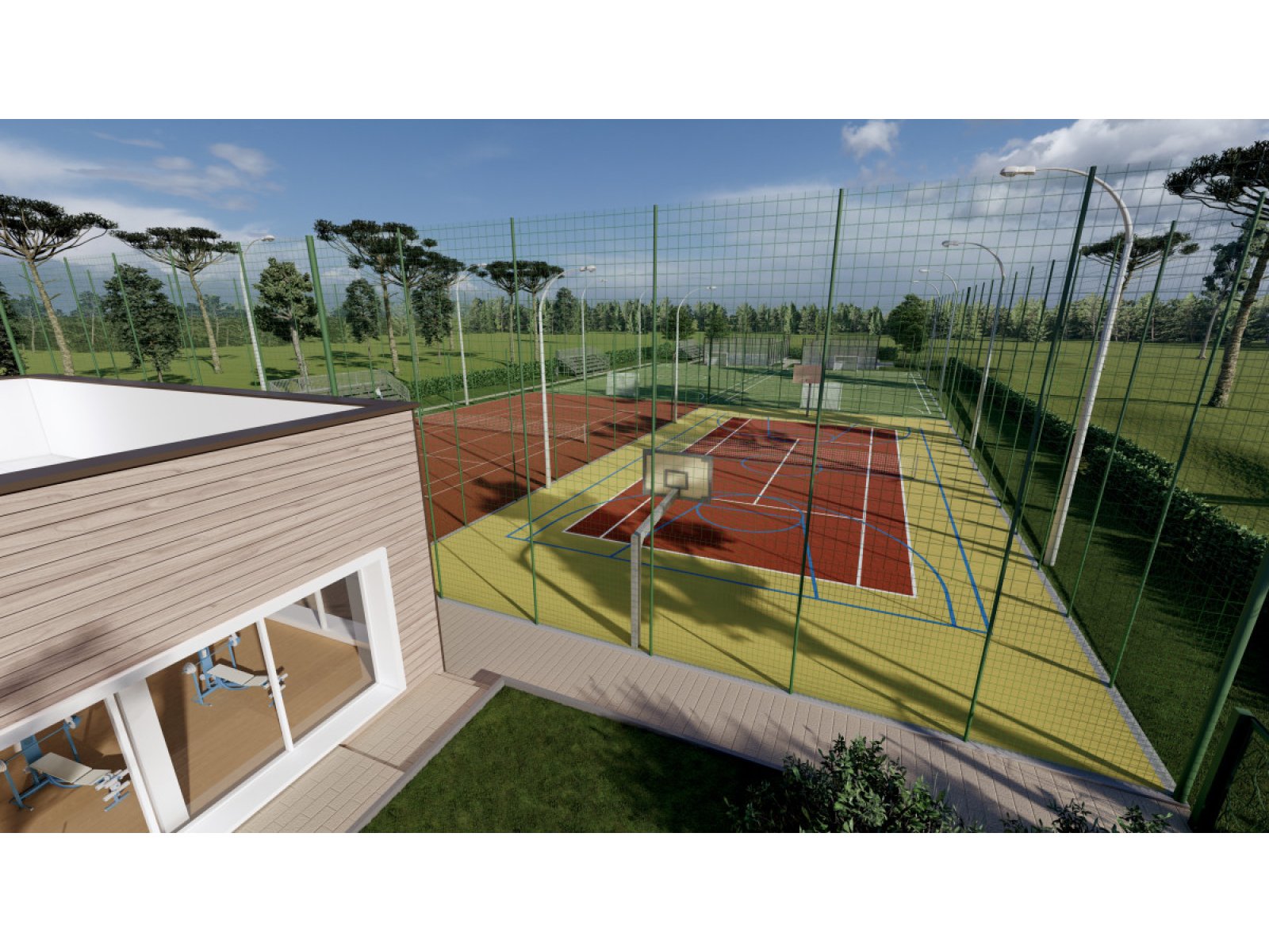New sports centre at Marina di Venezia