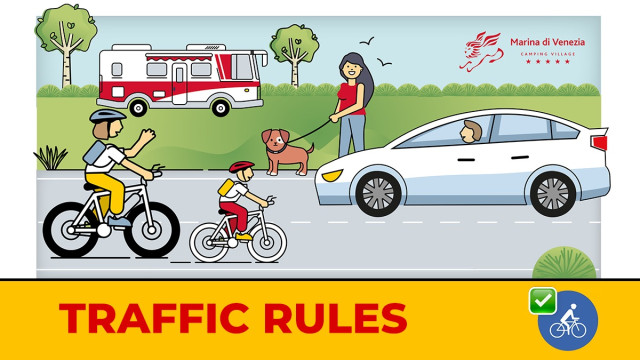 Sich im Campingplatz sicher bewegen