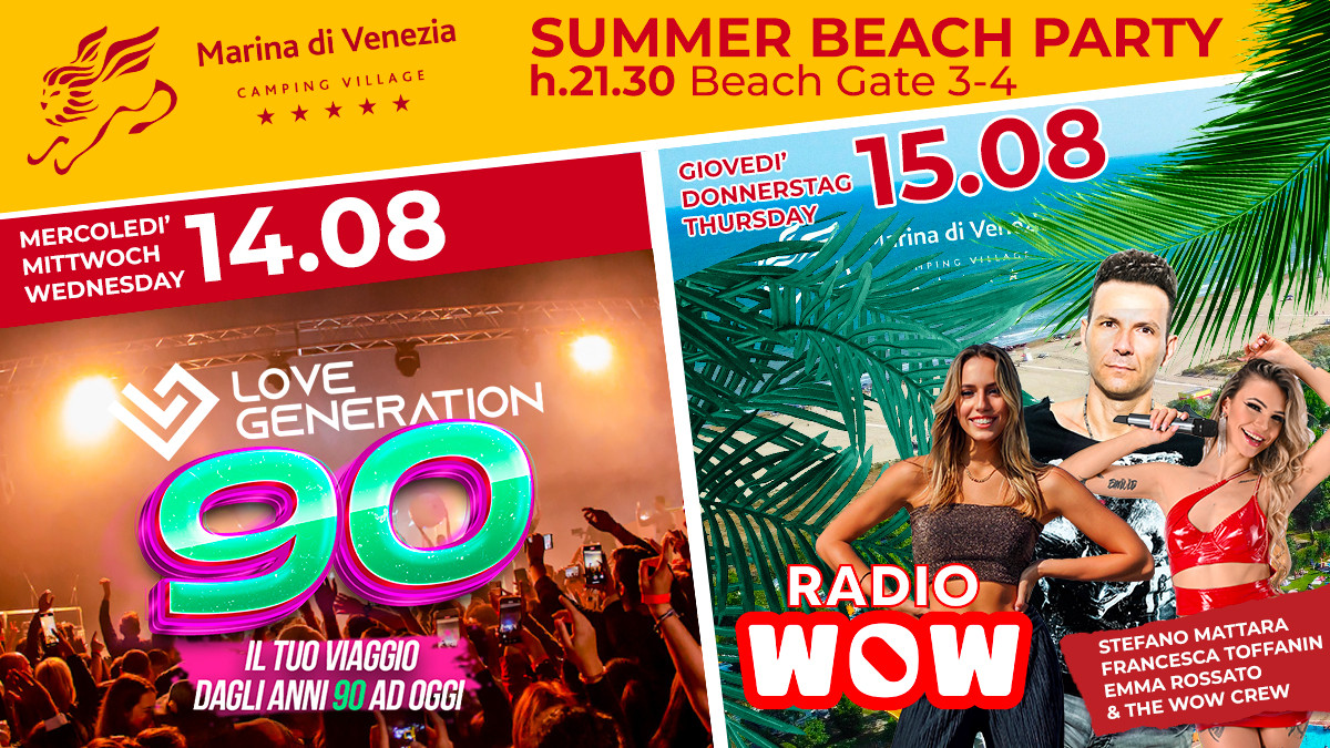 Ferragosto "Italian style" at Marina di Venezia