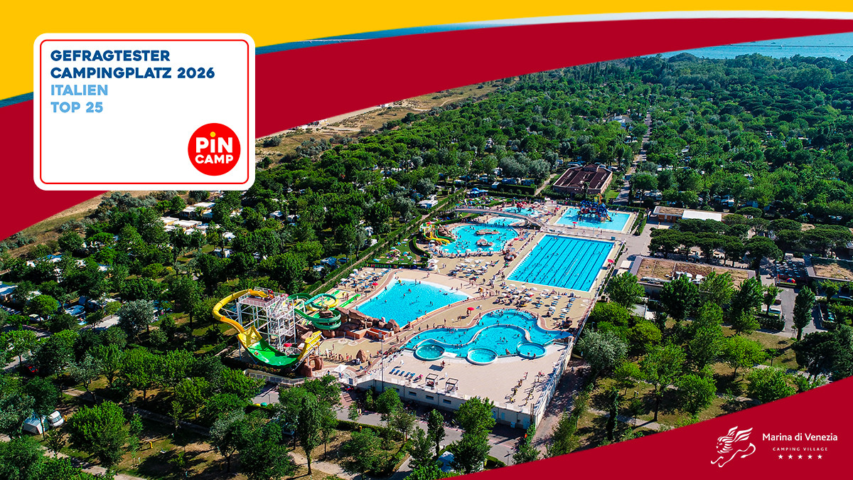 Marina di Venezia è il campeggio più ricercato in Italia nel 2025