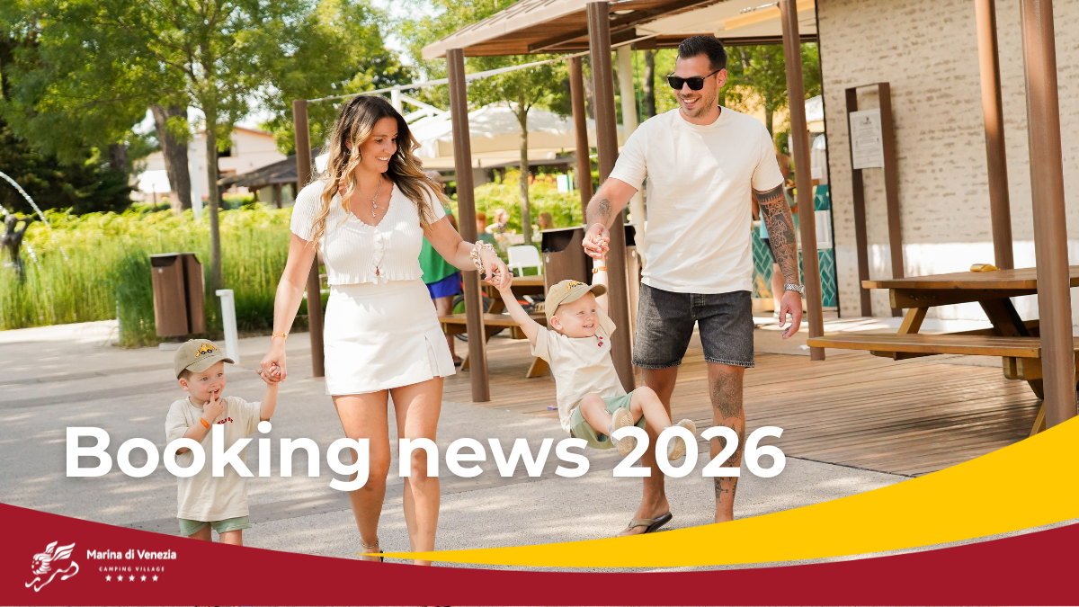 More flexible bookings: stays from 4 nights at Marina di Venezia 